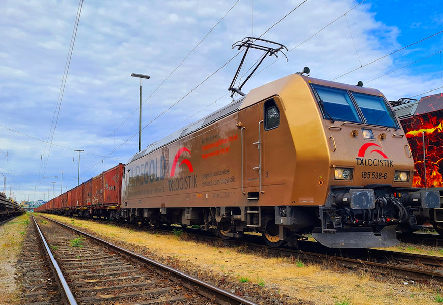 TX Logistik increases transports in the Rail Freight sector